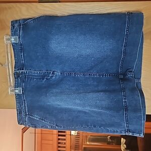 Talbots Denim Skirt 14p